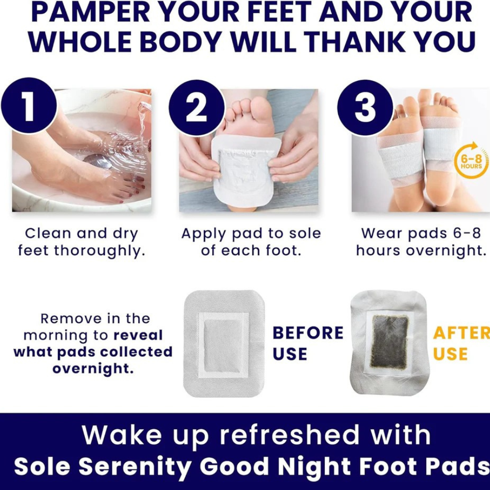Good Night Sleep Detox Foot Pads