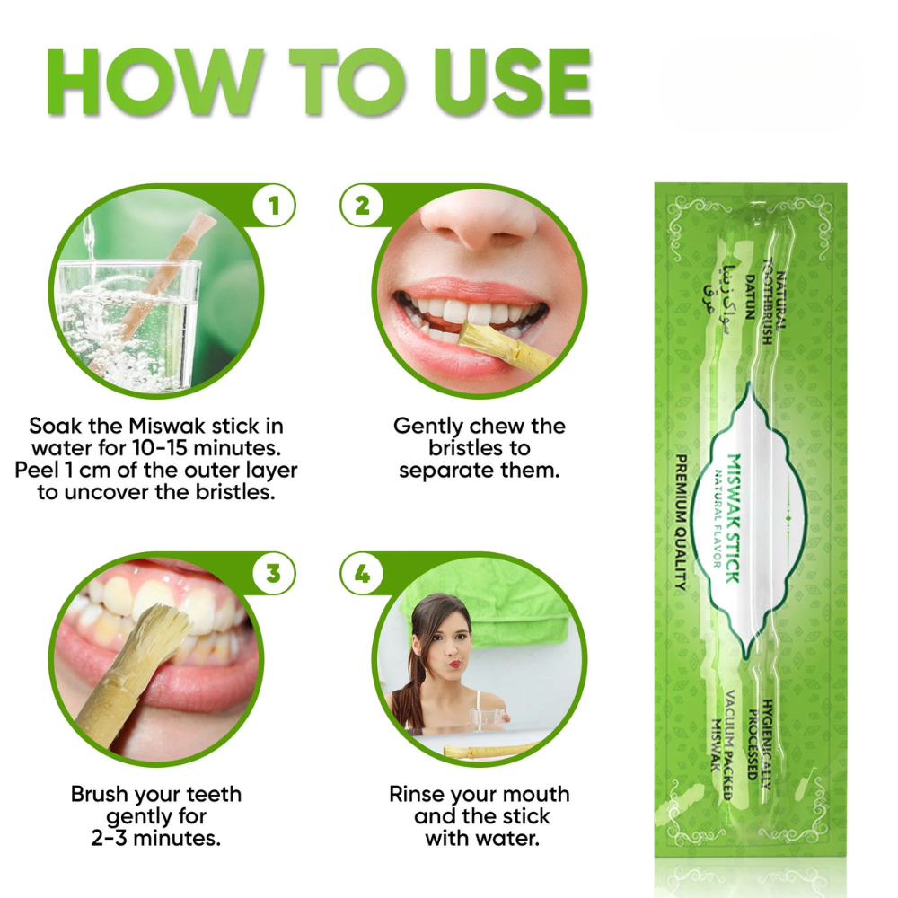 Miswak Traditional Toothbrush Stick