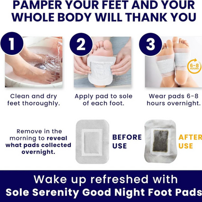 Good Night Sleep Detox Foot Pads